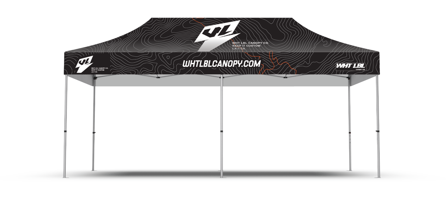 10 x 20 Dye Sublimated Canopy