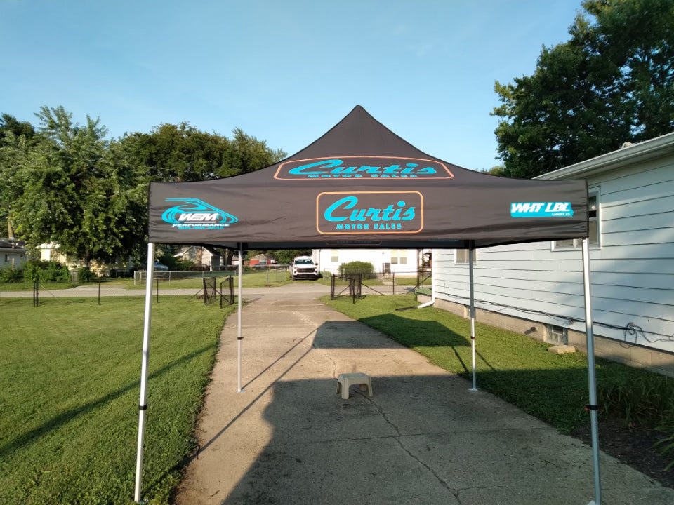 10 x 10 Dye Sublimated Canopy